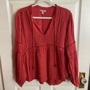 AMUSE SOCIETY peasant top